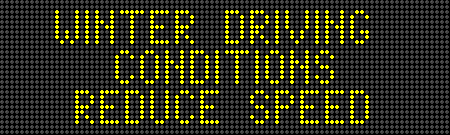 ACCIDENT AHEAD79 MMREDUCE SPEED